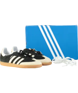 adidas Black / Wonder White Samba Og Trainers UK 4.5 EU 37.5 👠