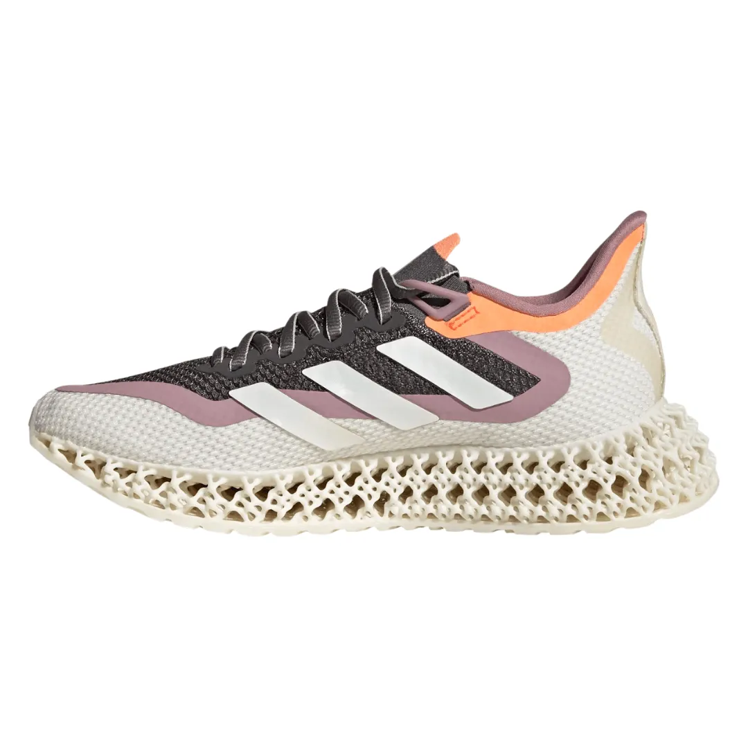 Adidas -  Women's 4DFWD 2 W Running Shoes Multicolor - Grey Five / Zero Metalic / Beam Orange