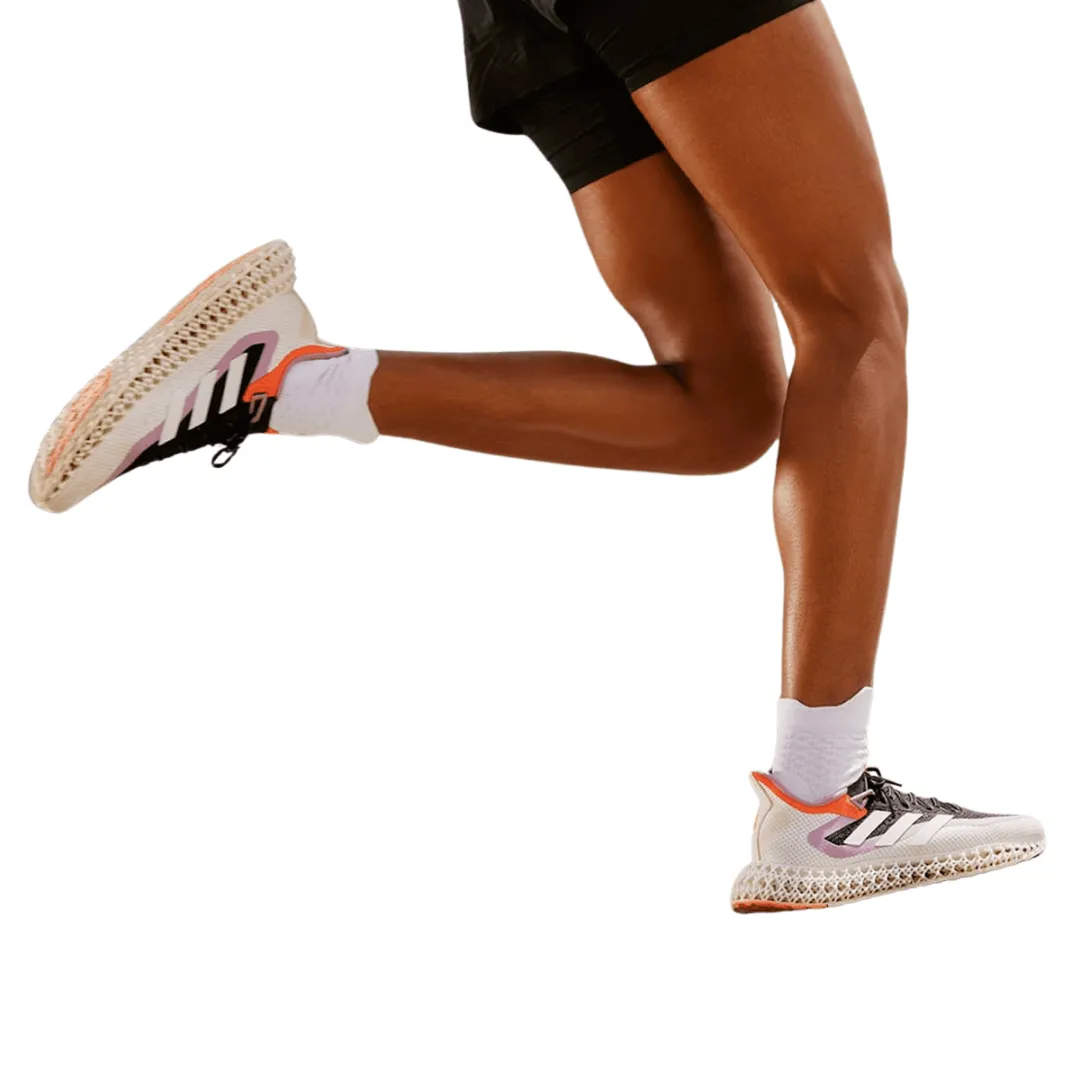 Adidas -  Women's 4DFWD 2 W Running Shoes Multicolor - Grey Five / Zero Metalic / Beam Orange