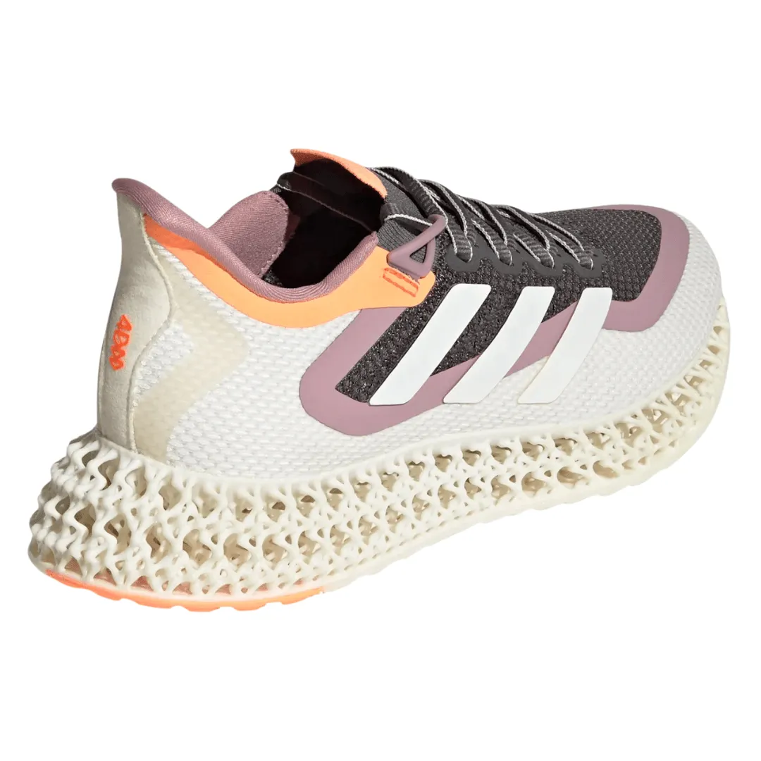 Adidas -  Women's 4DFWD 2 W Running Shoes Multicolor - Grey Five / Zero Metalic / Beam Orange