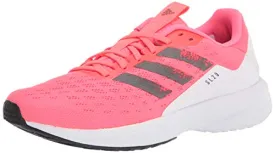 adidas Women's SL20 Running Shoe, Signal Pink/Black/White, 8.5