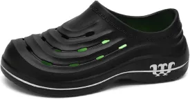 Armadillo Clogs Nurse Shoes for Women Men Comfortable Non Slip Work Shoes, Oil Resistant Chef Shoe Wide Waterproof Nursing Shoe, Ideal for Healthcare Kitchen Food Service Garden Unisex