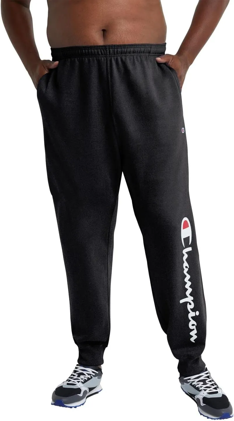 Champion Men's Joggers, Powerblend, Fleece Joggers, Sweatpants for Men (Reg. or Big & Tall)
