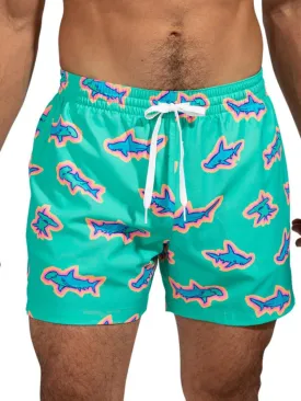 Chubbies Mens Swim Trunks ?C Mens Swim Shorts with 4-Way Stretch, 5.5?? Beach Shorts with Elastic Waist, Drawstring,Mesh Lining