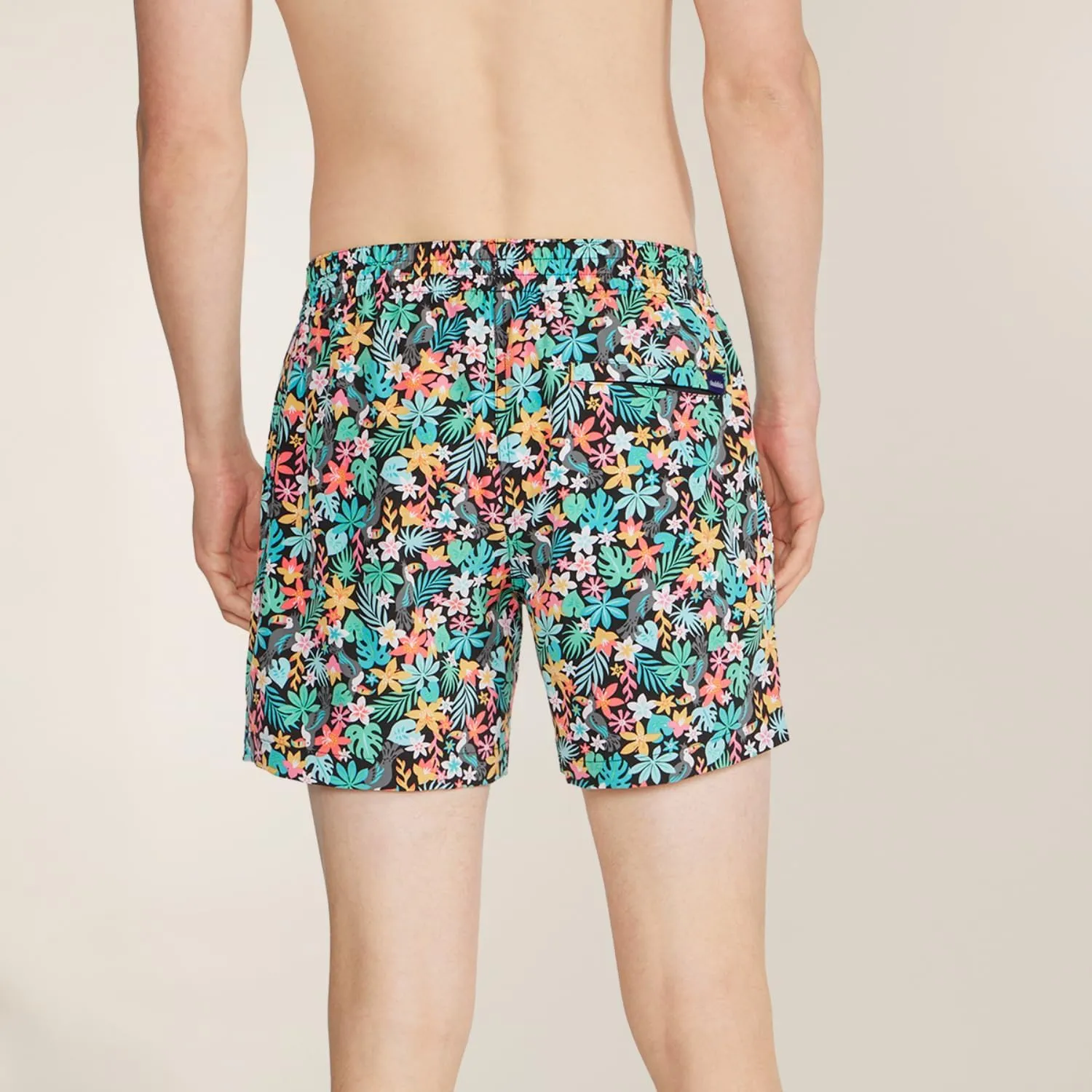 Chubbies Mens Swim Trunks ?C Mens Swim Shorts with 4-Way Stretch, 5.5?? Beach Shorts with Elastic Waist, Drawstring,Mesh Lining