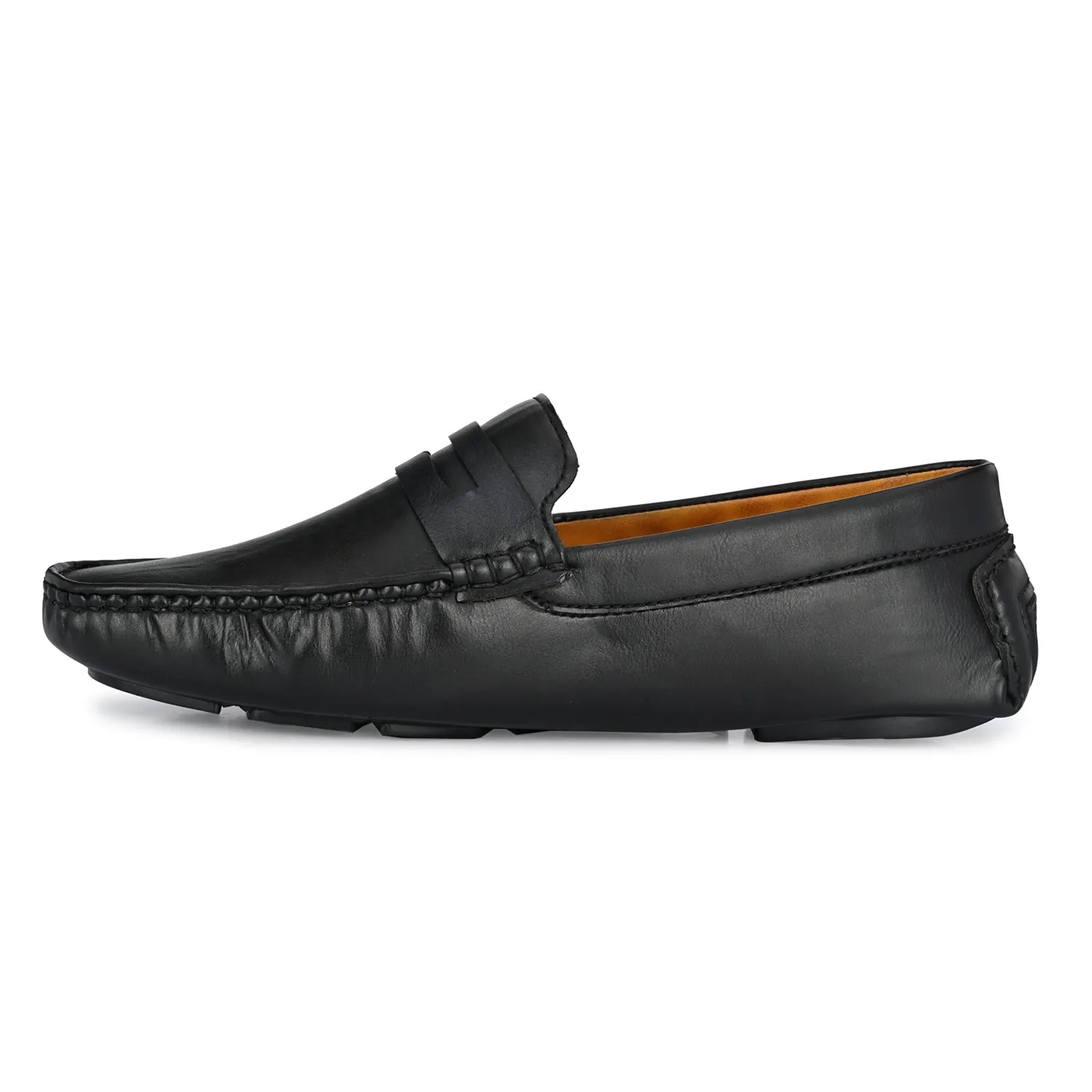 Eego Italy Plus Size Loafers GT-12-BLACK