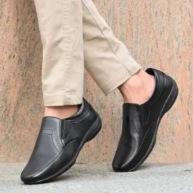 Loafers for Men Black Color Formal Synthetic Leather Loafer