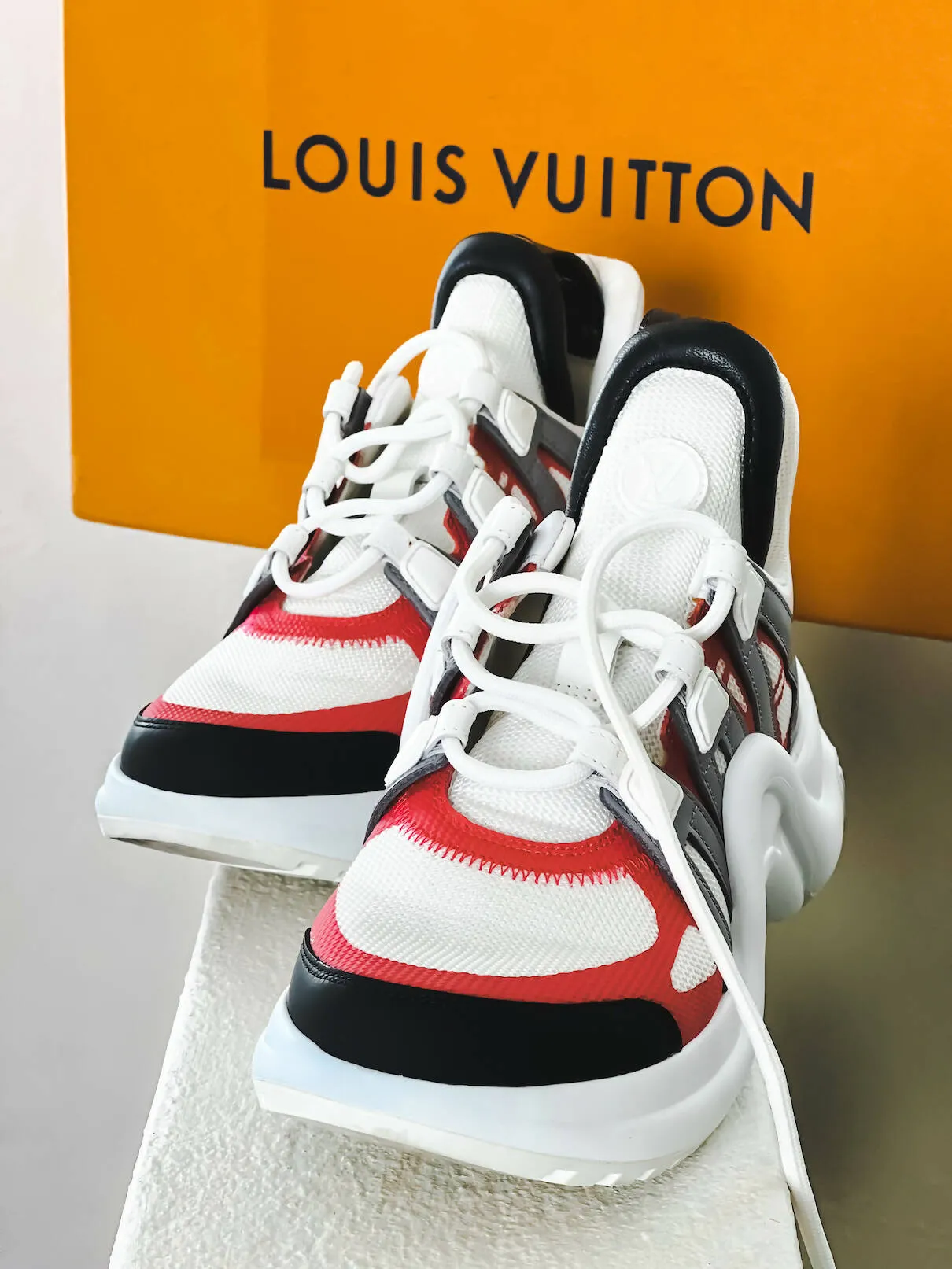 Louis Vuitton Archlight Trainer Rose Clair