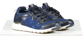 Louis Vuitton Blue Lv Logo Mesh Trainers UK 3 EU 36 👠