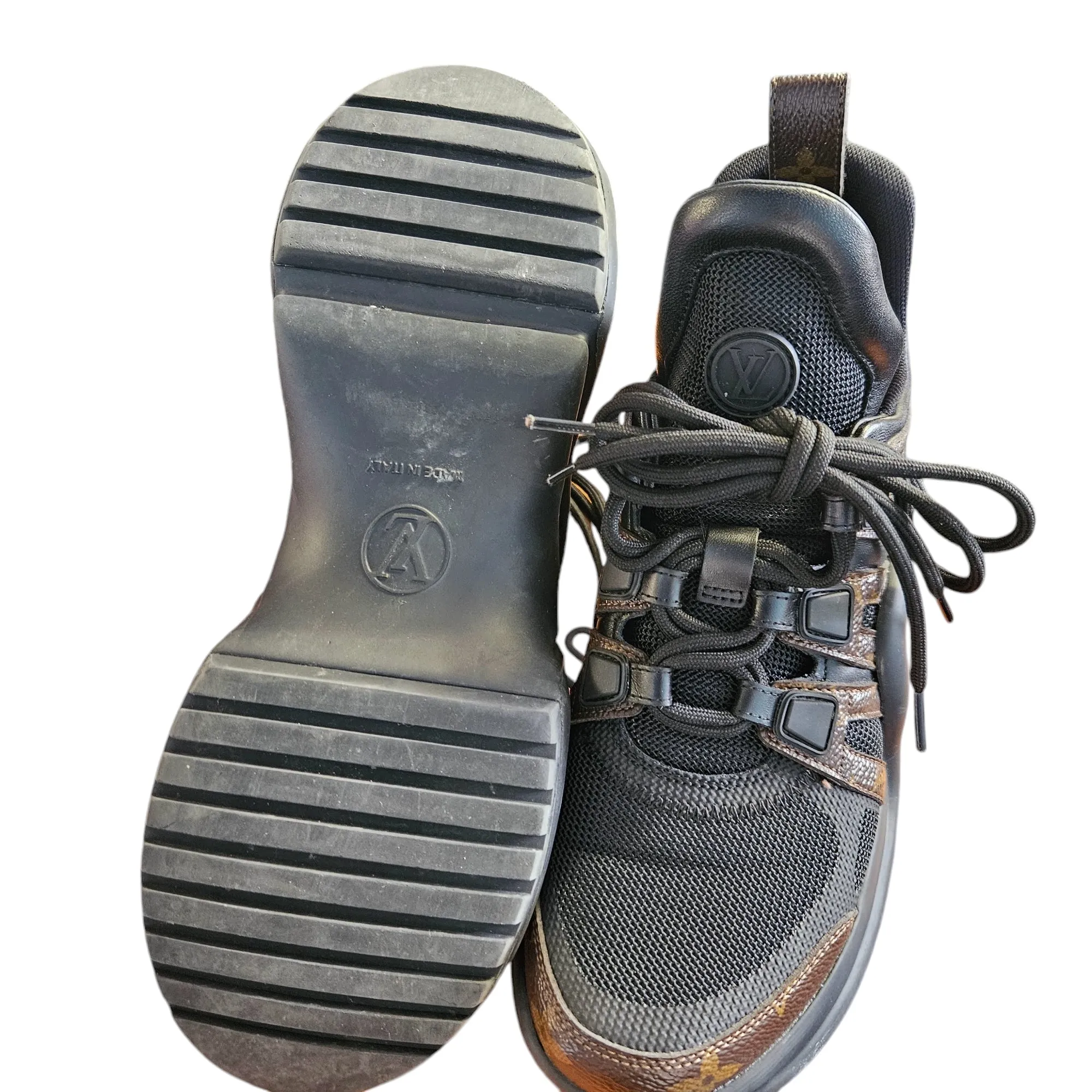 Louis Vuitton Brown US Shoe Size 38 Sneakers