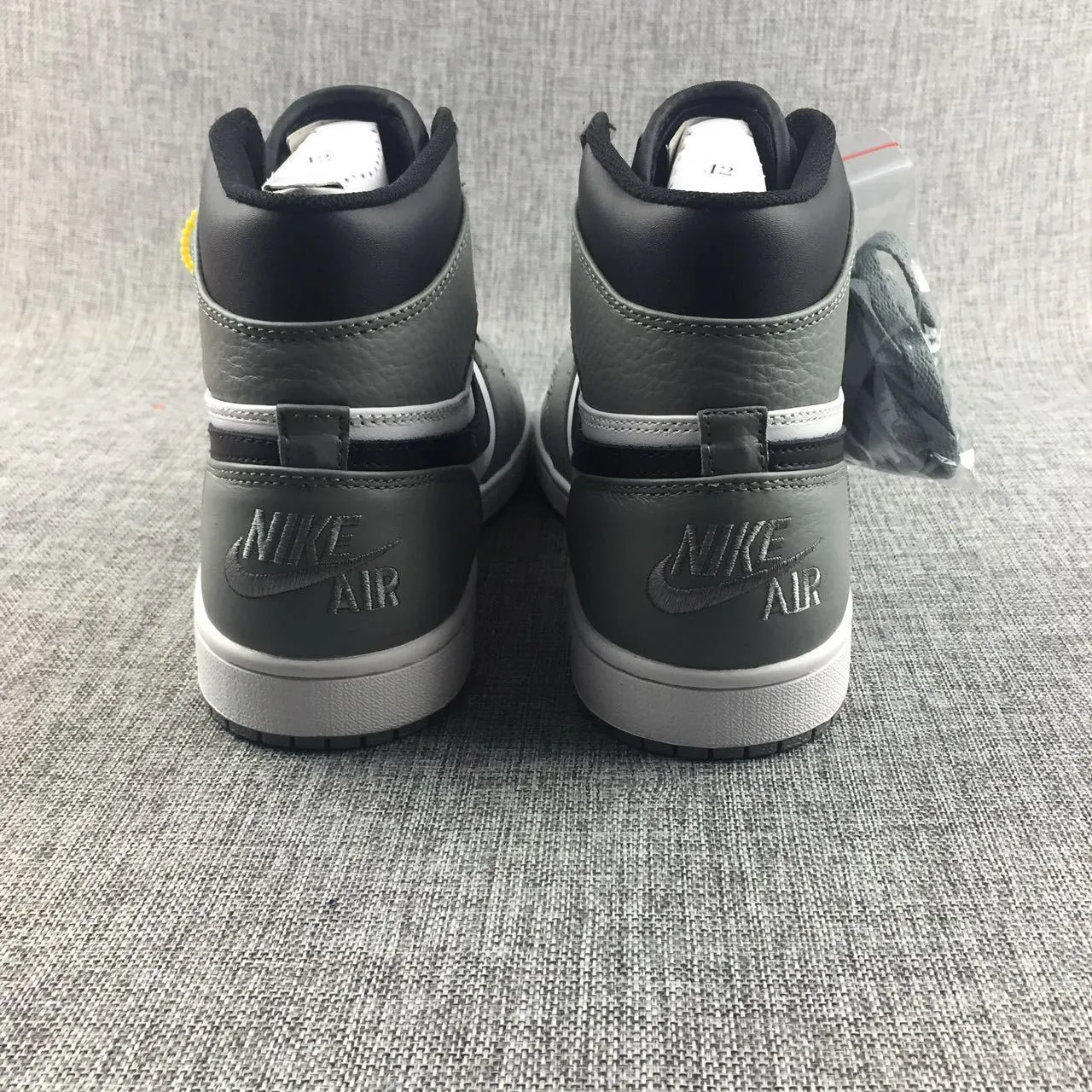 Nike Air Jordan 1 High Retro OF 6 Ring White Black Grey Shoes Basketball Men !!! CYBER MONDAY SALE !!!