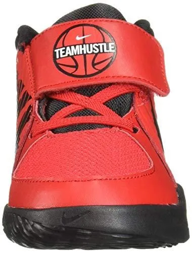Nike Baby Team Hustle D 9 (TD) Sneaker University red/Black - White 6C Regular US Toddler