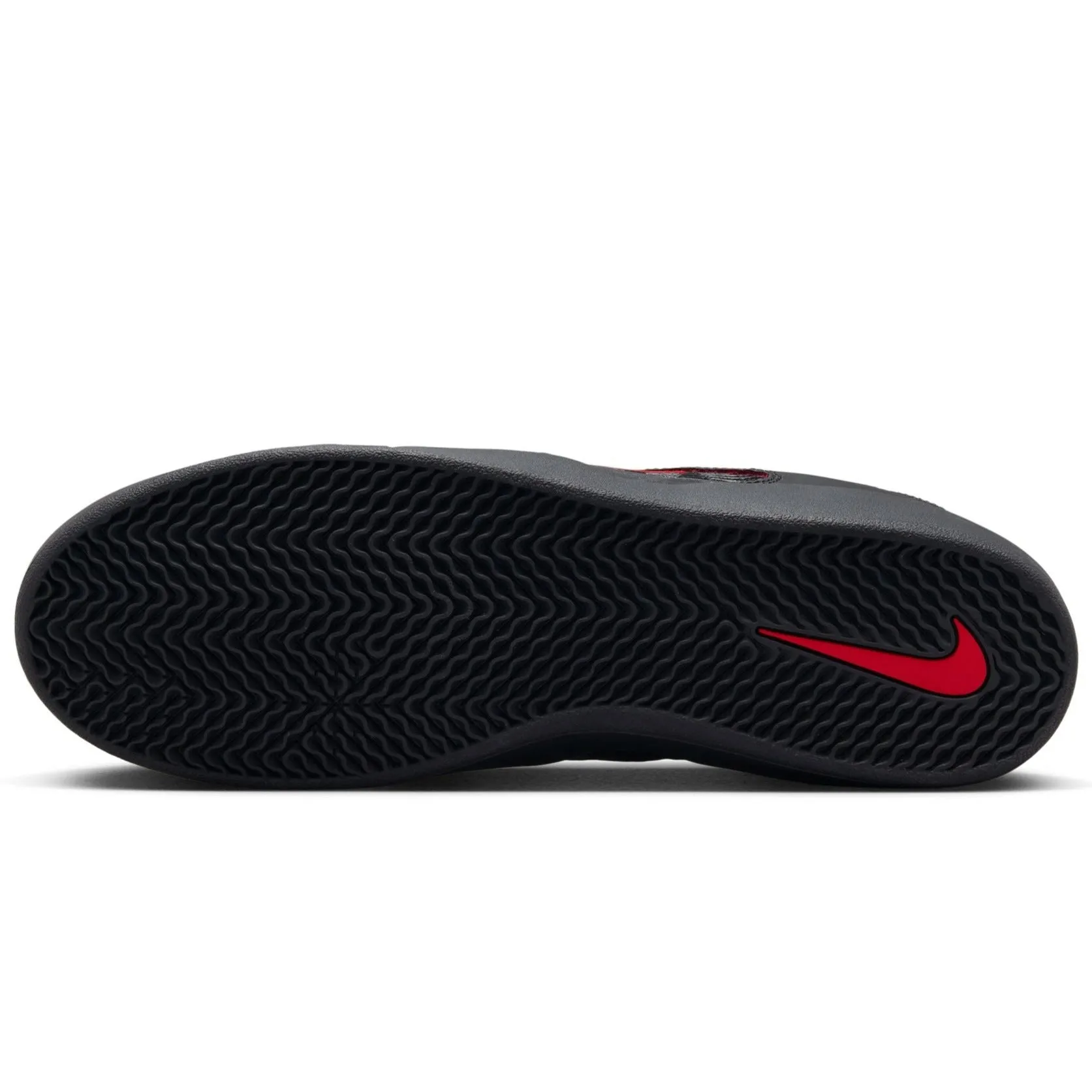 Nike SB Ishod Wair Premium Skateboard Shoe - Black/University Red-Black-Black