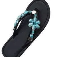 "ICE BLUE"  - INTERCHANGEABLE WOMEN'S SANDAL SNAP