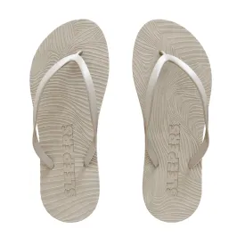 Slim Silver Flip Flop
