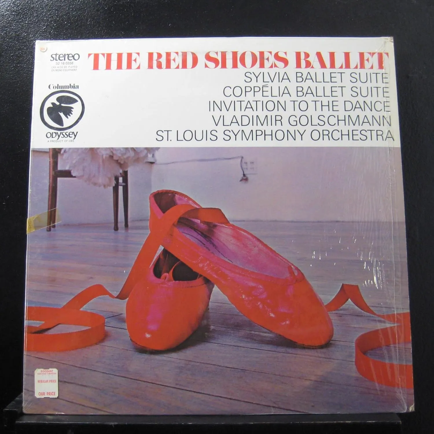 Vladimir Golschmann, St. Louis Symohony Orchestra - The Red Shoes Ballet, Sylvia Ballet Suite, Coppelia Ballet Suite, Invitation To The Dance - Lp Vinyl Record